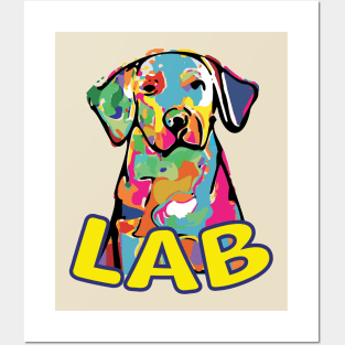 Artistic Labrador Posters and Art